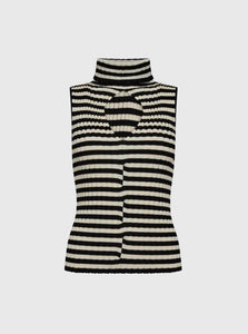 A. Roege Hove Vest Cherry Top Shop A. Roege Hove's Cherry Top in Black and White Stripe