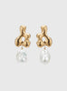 AGMES Baroque Bodmer Earrings AGMES Baroque Bodmer Earrings Gold