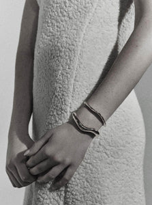 AGMES Bracelet Medium Astrid Cuff Shop the AGMES Medium Astrid Cuff in Silver