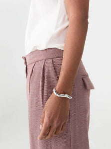 AGMES Bracelet Medium Astrid Cuff Shop the AGMES Medium Astrid Cuff in Silver