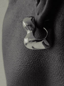 AGMES Hoop Earrings Bubble Hoops AGMES Bubble Hoops Silver