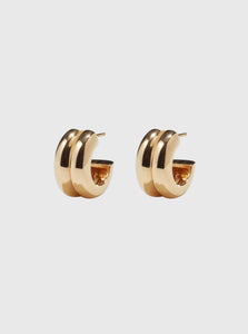 AGMES Hoop Earrings Giulia Hoops Shop the AGMES Giulia Hoops in 18K Gold Vermeil