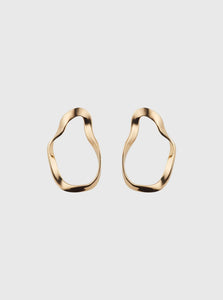 AGMES Hoop Earrings Small Vera Earrings Shop the AGMES Small Vera Earrings in 18K Gold Vermeil