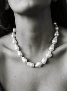 AGMES Necklaces Baroque Pearl Necklace Shop the AGMES Baroque Pearl Necklace