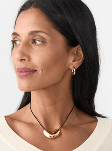 AGMES Pendant Necklace Sculpted Heart Pendant Shop the AGMES Sculpted Heart Pendant in 18K Gold Vermeil