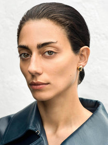 AGMES Stud Earrings Small Gia Studs Shop the AGMES Small Gia Studs in Gold