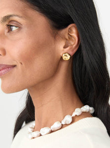 AGMES Stud Earrings Small Gia Studs Shop the AGMES Small Gia Studs in Gold