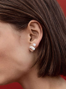 AGMES Stud Earrings Small Gia Studs Shop the AGMES Small Gia Studs in Silver