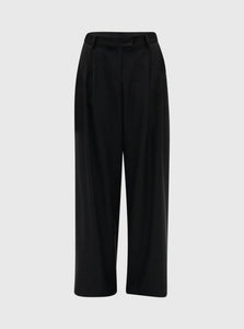 Arnsdorf Pants 6 Relaxed Trouser Arnsdorf Relaxed Fine Wool Trouser Black
