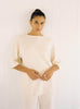 BEIJE T-shirt OS Knit Tee Ecru BEIJE Knit Tee Ecru