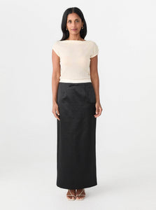 Black To Grey Top Iphi Top Shop Black To Grey's Iphi Top in Cream