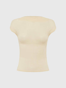 Black To Grey Top XS Iphi Top Shop Black To Grey's Iphi Top in Cream