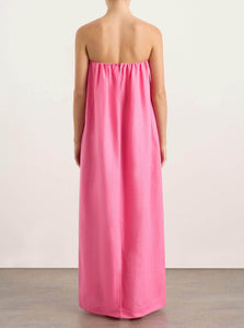 BONDI BORN Maxi Dress Delphi Strapless Maxi Dress BONDI BORN Delphi Strapless Maxi Dress Pink Rose