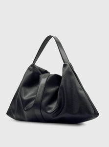 Brie Leon Bags Black Nappa Harlow Slouch Tote Black