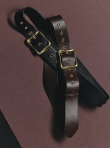 Brie Leon Belts Everyday Belt Choc