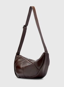 Brie Leon Handbag Brown Mischa Crescent Bag Brie Leon Mischa Crescent Bag Brown