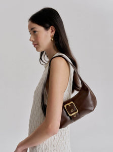 Brie Leon Handbag Everyday Baguette Brie Leon Everyday Baguette Chocolate