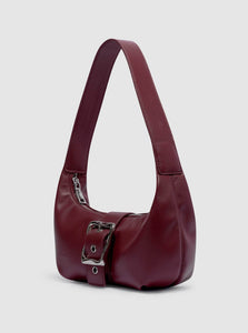 Brie Leon Handbag Everyday Baguette (Port) Brie Leon Everyday Baguette Chocolate