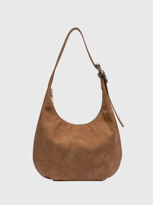 Brie Leon Handbag Everyday Croissant Bag (Caramel) Brie Leon Everyday Croissant Bag Black