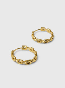 Brie Leon Hoop Earrings Gold Agnes Hoops Brie Leon Agnes Hoop