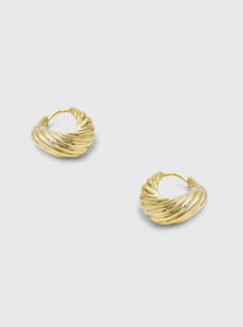 Brie Leon Hoop Earrings Olar Twist Hoops Brie Leon Olar Hoop Earrings