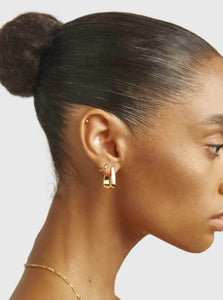 Brie Leon Hoop Earrings Uma Drop Sleeper Earrings