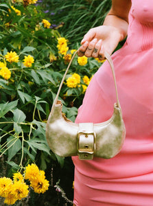 Brie Leon Mini Bag Everyday Mini Baguette Brie Leon Everyday Mini Baguette Gold Corn Leather