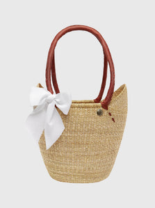 Casa Catinella Basket Bag Basket Bag With Extended Handle Shop Casa Catinella Long Handle Basket Bag