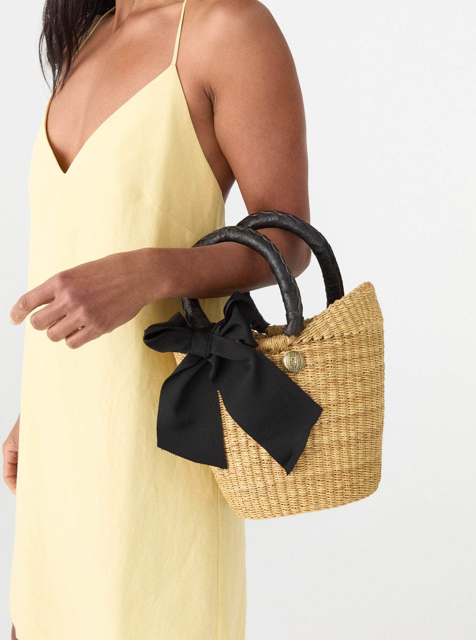 Casa Catinella Mini Basket Bag Black RIISE - Main Image