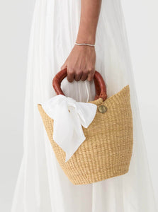 Casa Catinella Basket Bag Mini Basket Bag Casa Catinella Mini Basket Bag Tan