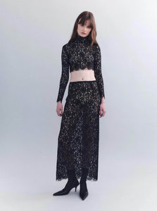 Courtney Zheng Anke Lace Column Skirt Anke Lace Column Skirt