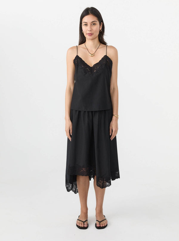 Calais Silk Cotton Lace Handkerchief Skirt – Courtney Zheng