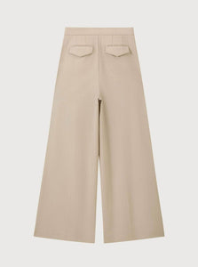 Courtney Zheng Pants Georg Double Pleat Wide Leg Pants Shop Courtney Zheng Georg Double Pleat Wide Leg Pants
