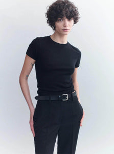 Courtney Zheng T-shirt Dylan Merino Baby Tee Shop Courtney Zheng Dylan Merino Baby Tee Black