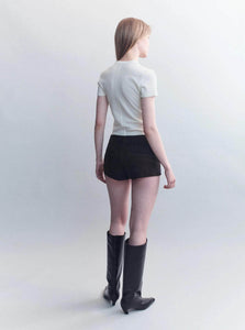 Courtney Zheng T-shirt Dylan Merino Baby Tee Shop Courtney Zheng Dylan Merino Baby Tee Vanilla