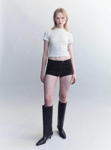 Courtney Zheng T-shirt Dylan Merino Baby Tee Shop Courtney Zheng Dylan Merino Baby Tee Vanilla