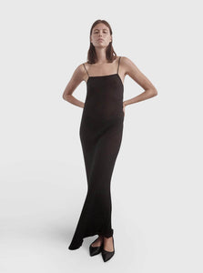 Del Villar Maxi Dress Abstract Dress Del Villar Abstract Dress Black