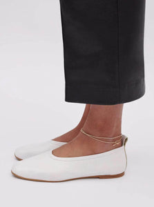 ESSĒN Ballet Flats The Foundation Flat ESSĒN The Foundation Flat - White