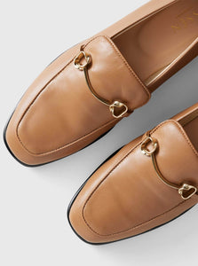 ESSĒN Moccasins The Modern Moccasin With Hardware ESSĒN The Modern Moccasin Tan With Hardware