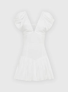 Fredric Mini Dress 6 Marta Mini Dress Fredric Marta Organic Cotton Mini Dress White