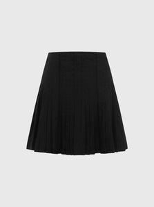 Fredric Mini Skirt Bella Skirt Fredric Bella Pleated Mini Skirt Black