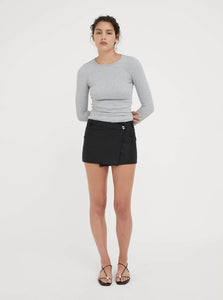 Hyde & Stone Mini Skirt Ria Wool Mini Skirt