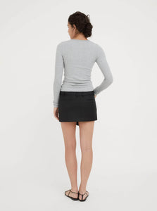 Hyde & Stone Mini Skirt Ria Wool Mini Skirt