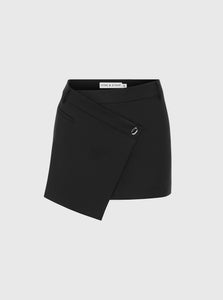 Hyde & Stone Mini Skirt Ria Wool Mini Skirt Shop Hyde & Stone's Ria Wool Mini Skirt in Black