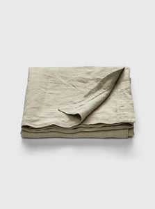 In Bed Tablecloth Small 100% Linen Table Cloth In Natural