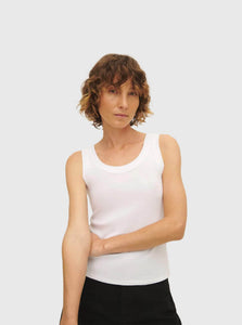 Kowtow Singlet Everyday Singlet Kowtow Everyday Singlet White