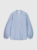 Kowtow Women's Shirt S Poppy Shirt Kowtow Poppy Shirt Blue Stripe