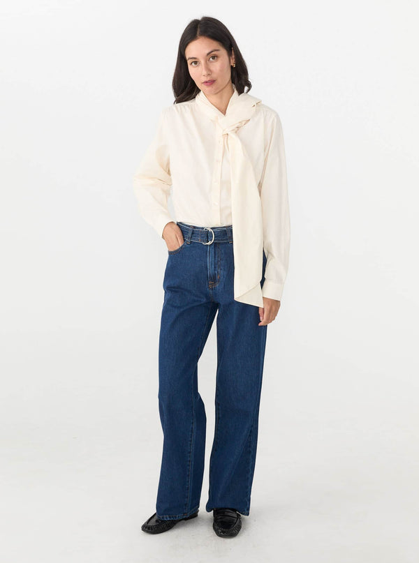 Belted Wide Leg Jean – Marle