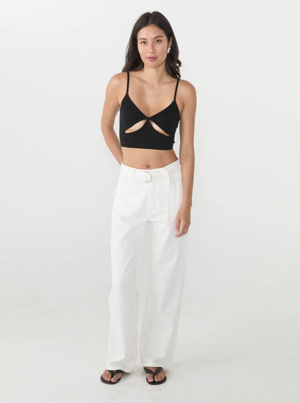 Belted Wide Leg Jean – Marle