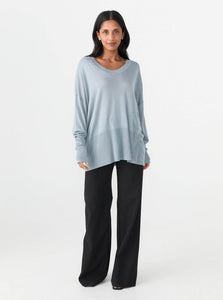 Marle Sweater Hope Jumper Shop Marle's Relaxed Hope Jumper in Blue